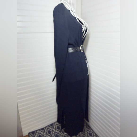 525 America Navy Long Cardigan - Picture 2 of 5